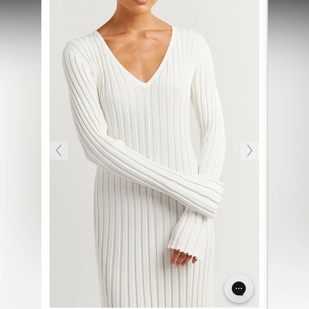 DISSH White Pleated Midi Dress - Picture 5 of 16